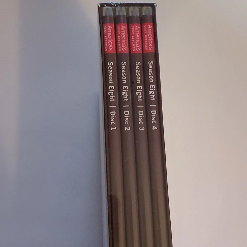 THANKSGIVING Americas Test Kitchen Season Eight DVD Set Of 4 DVDs